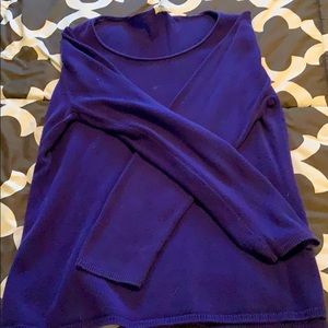 Purple sweater